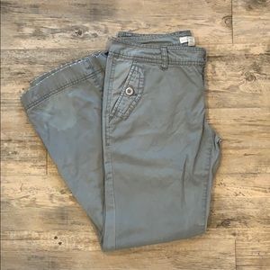 Aeropostale grayish/green straight pants